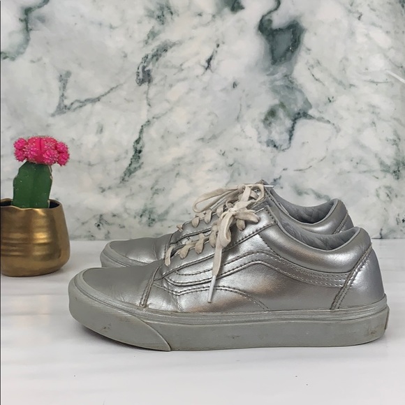 VANS | Metallic Women’s Sneakers Lo Cut - Picture 3 of 8